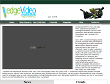 Tablet Screenshot of edgemarketing.com